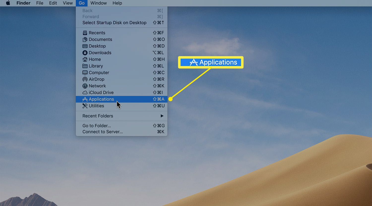 dock to desktop mac notes app